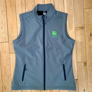 John Deere Women's Vest Large Clique Tempo Gray Outdoor Hiking Camping